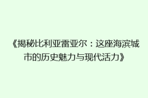 《揭秘比利亚雷亚尔：这座海滨城市的历史魅力与现代活力》